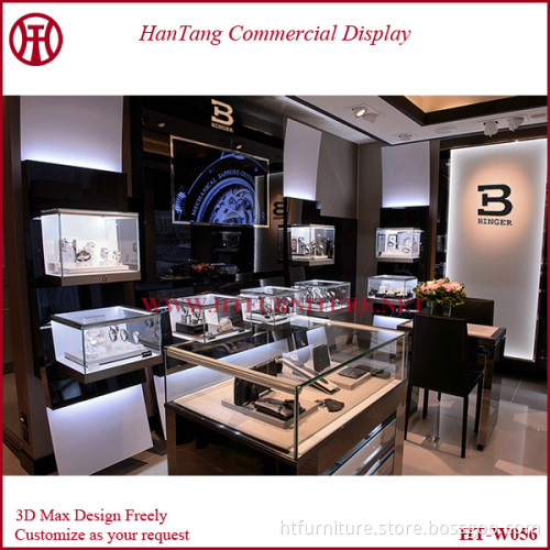 Modern style fashionable watch bands display cabinet for sale made in China